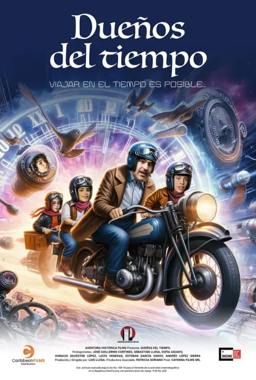 Movie poster "Dueños del Tiempo"