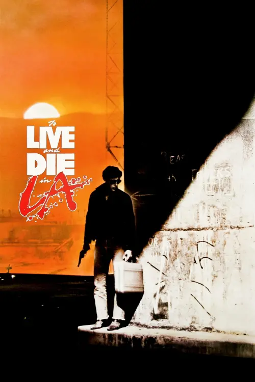 Movie poster "To Live and Die in L.A."