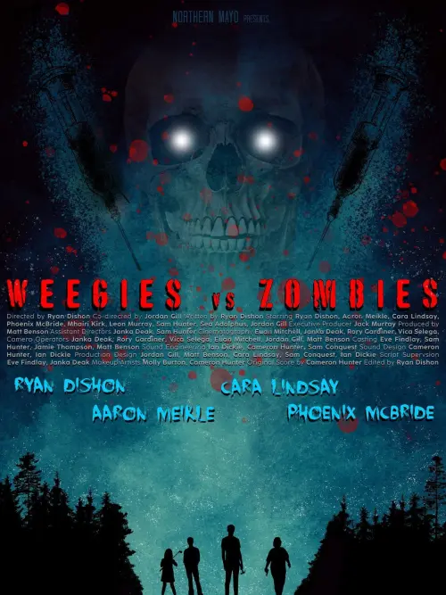 Movie poster "Weegies VS Zombies"