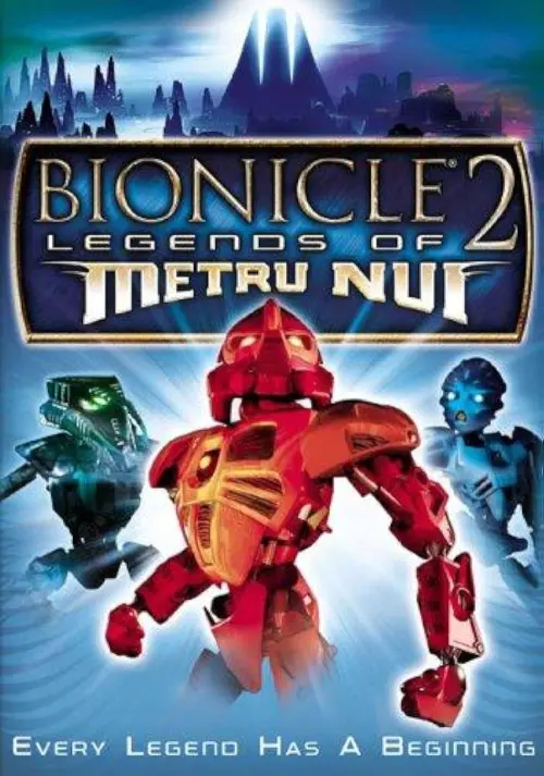 Movie poster "Bionicle 2: Legends of Metru Nui"