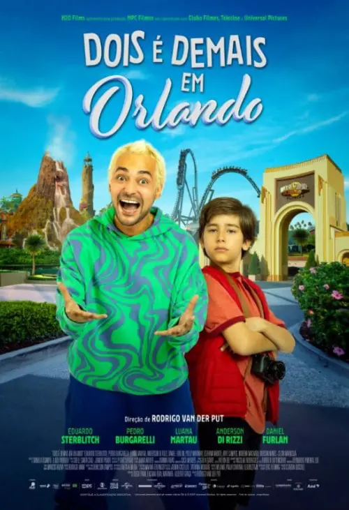 Movie poster "Dois É Demais Em Orlando"