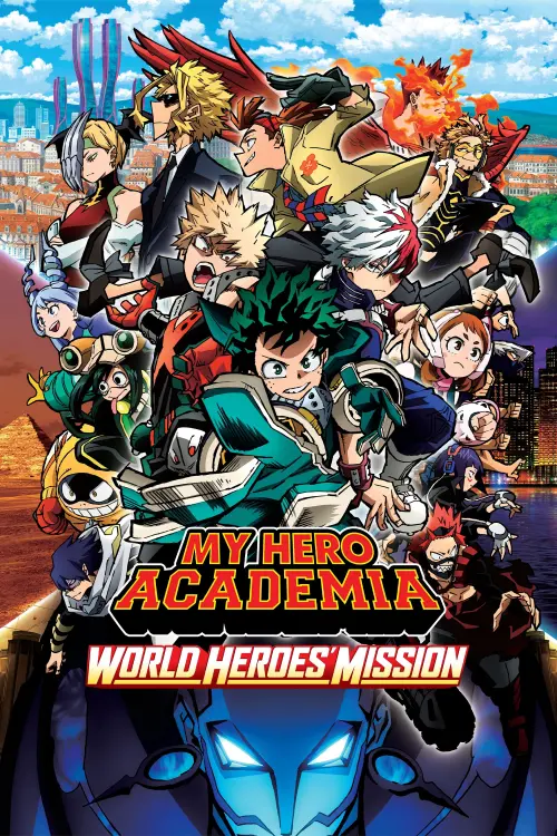 Movie poster "My Hero Academia: World Heroes