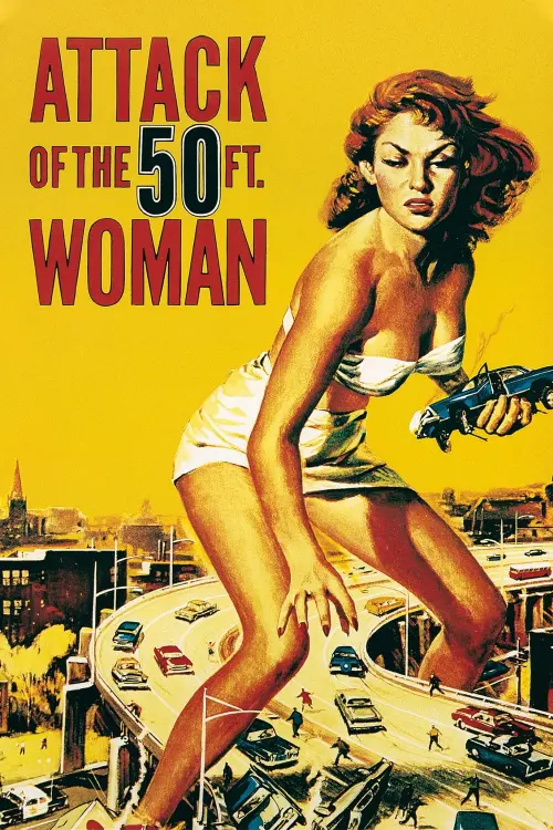 Movie poster "Attack of the 50 Foot Woman"