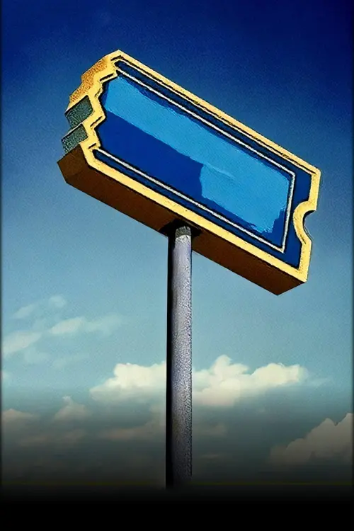 Movie poster "The Last Blockbuster"