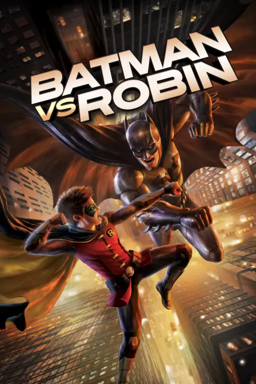 Movie poster "Batman vs. Robin"