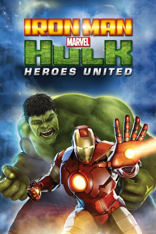 Movie poster "Iron Man & Hulk: Heroes United"