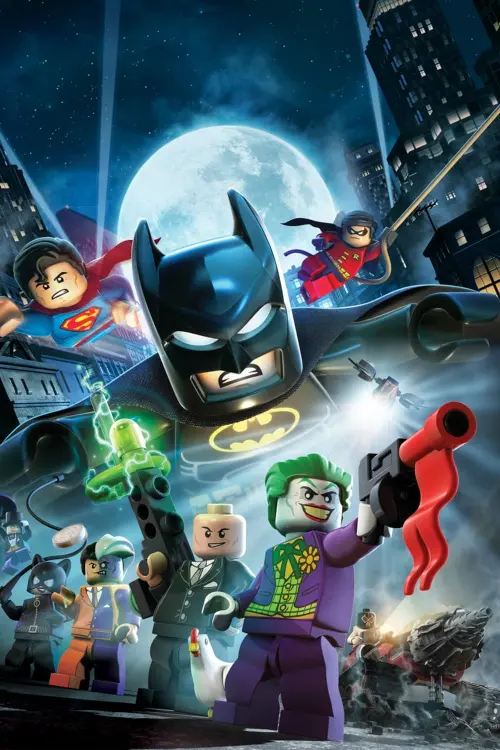 Movie poster "Lego Batman: The Movie - DC Super Heroes Unite"