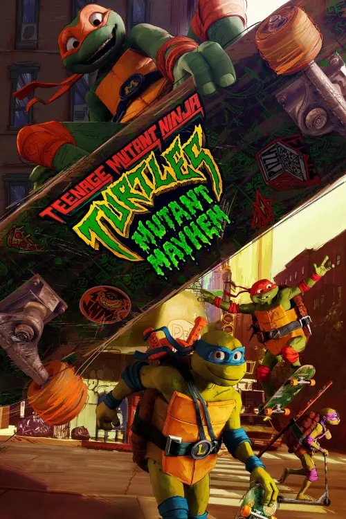 Movie poster "Teenage Mutant Ninja Turtles: Mutant Mayhem"