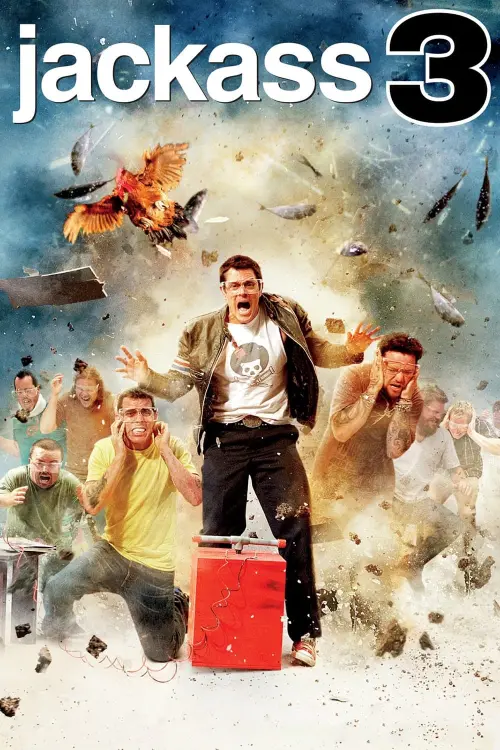 Movie poster "Jackass 3D"