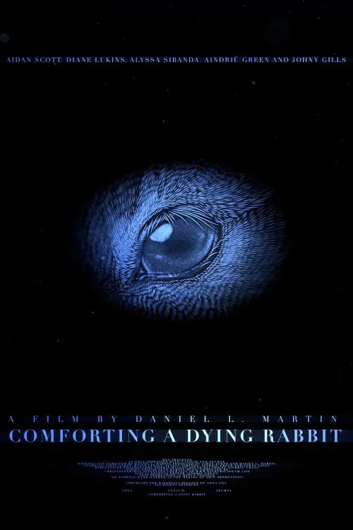 Movie poster "Comforting A Dying Rabbit"