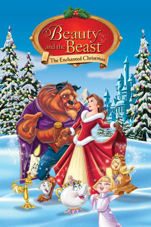 Movie poster "Beauty and the Beast: The Enchanted Christmas"