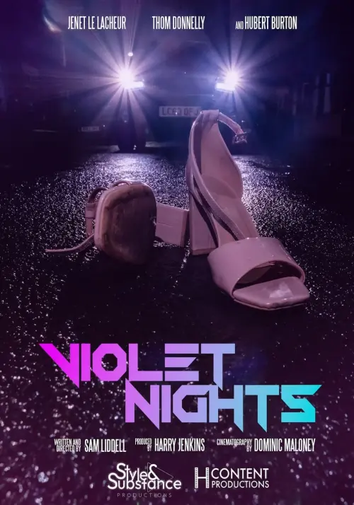 Movie poster "Violet Nights"