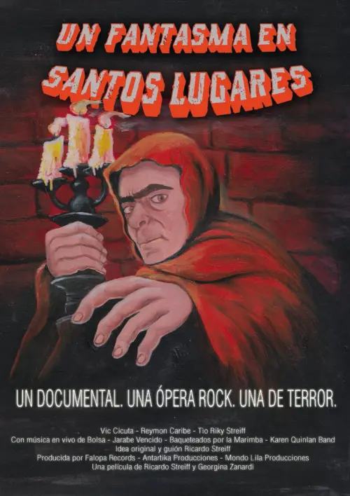 Movie poster "Fantasmas de Santos Lugares"