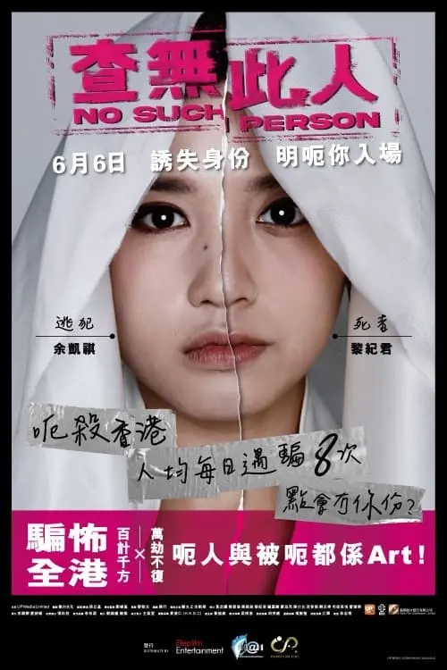 Movie poster "No Such Person"