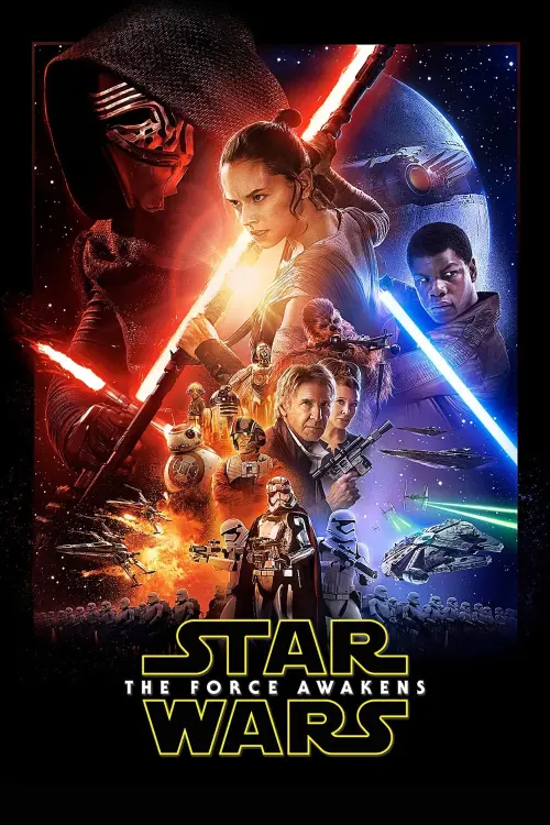 Movie poster "Star Wars: The Force Awakens"