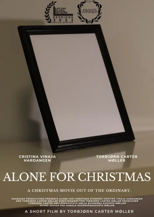 Movie poster "Alone for Christmas"