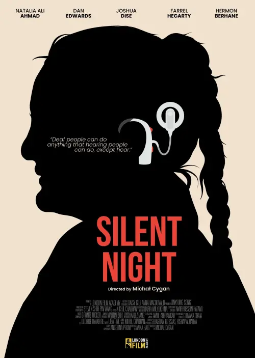 Movie poster "SILENT NIGHT"