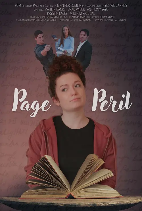 Movie poster "Page Peril"