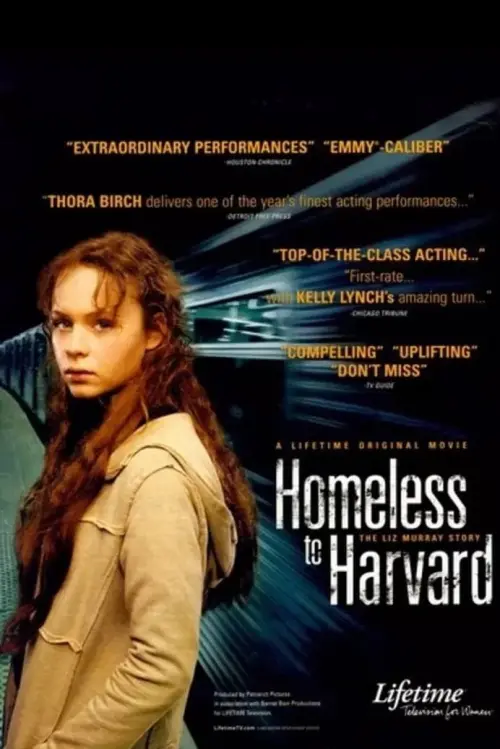 Movie poster "Homeless to Harvard: The Liz Murray Story"