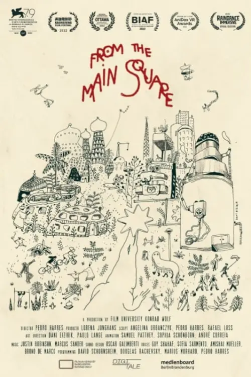 Movie poster "From the Main Square"