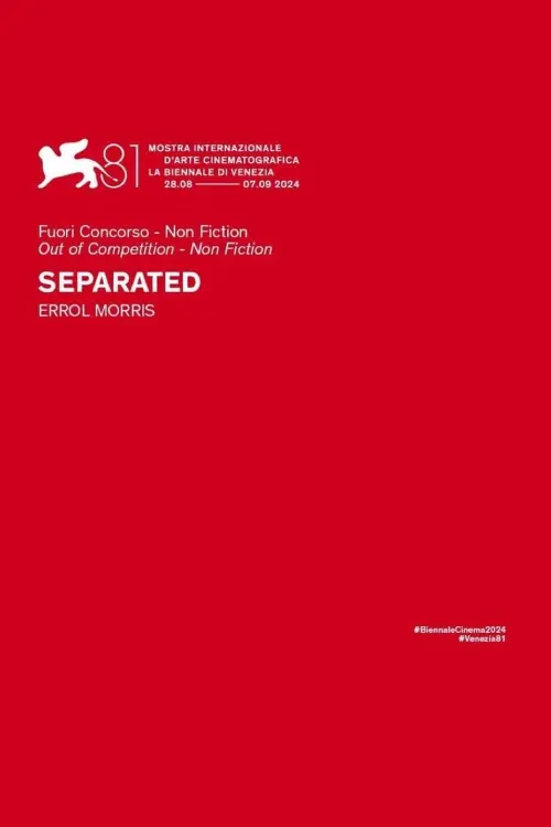 Movie poster "Separated"