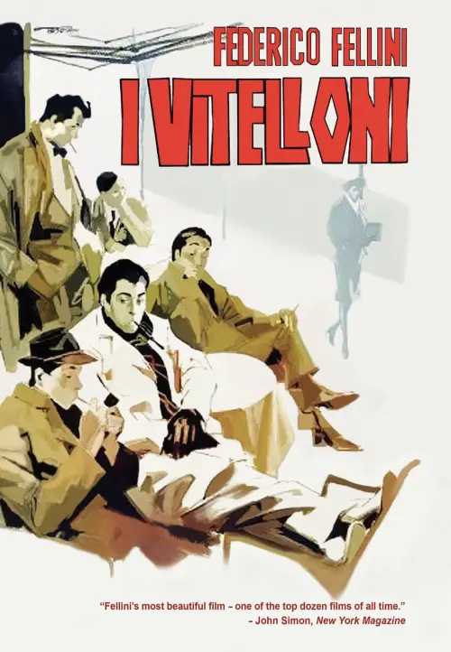 Movie poster "I Vitelloni"