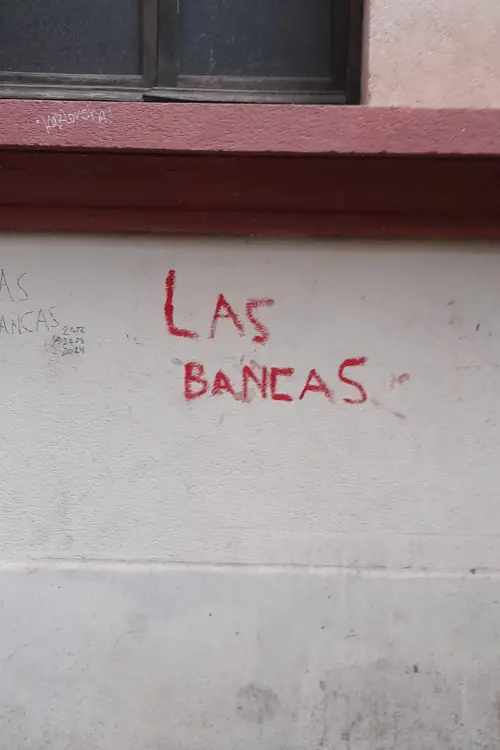 Movie poster "Las Bancas"