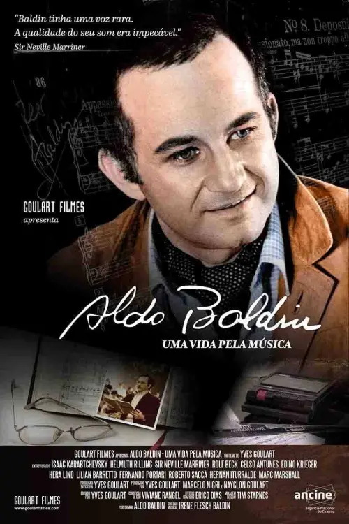 Movie poster "Aldo Baldin: A Life For Music"