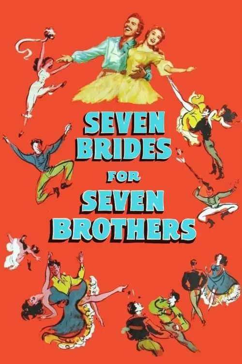 Movie poster "Seven Brides for Seven Brothers"