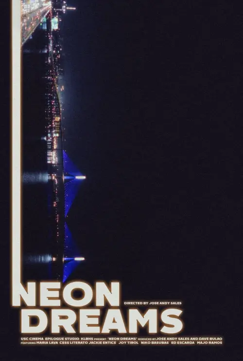 Movie poster "Neon Dreams"