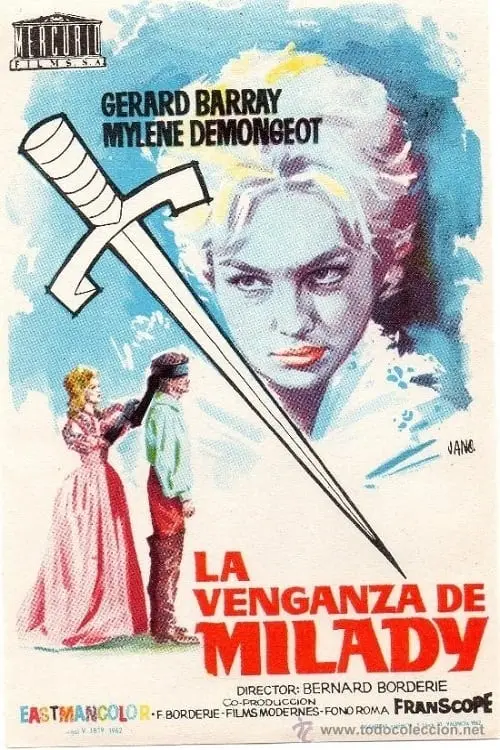 Movie poster "Vengeance of the Three Musketeers"