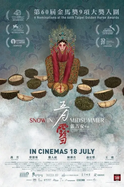 Movie poster "Snow in Midsummer"