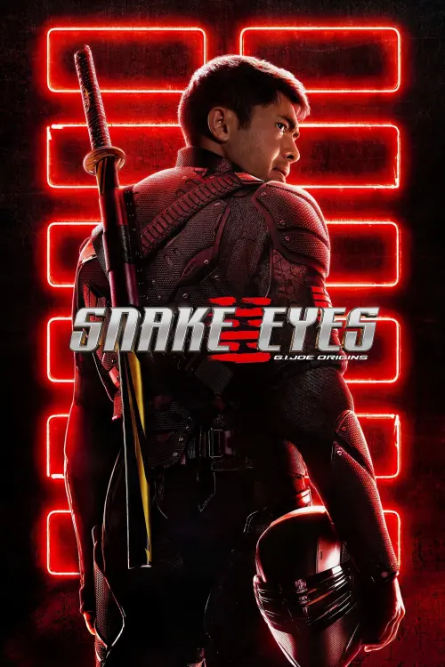 Movie poster "Snake Eyes: G.I. Joe Origins"