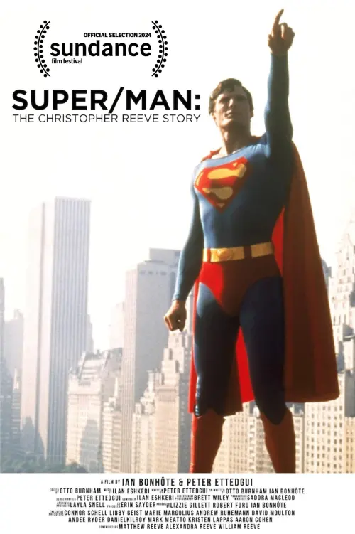 Movie poster "Super/Man: The Christopher Reeve Story"