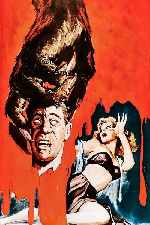 Movie poster "Night of the Blood Beast"