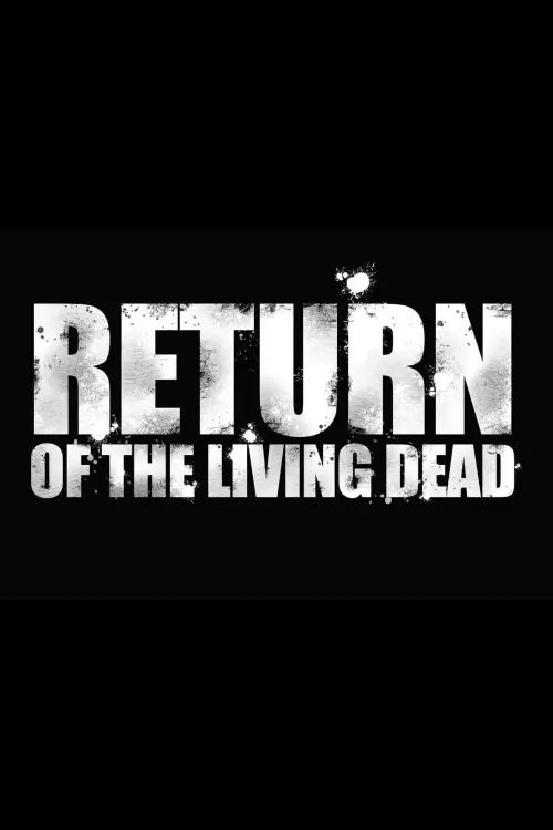 Movie poster "Return of the Living Dead"