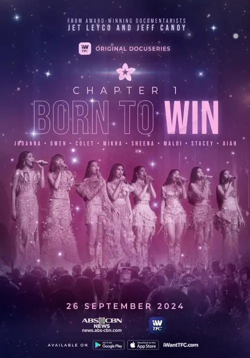 Movie poster "BINI Chapter 1: Born to Win"