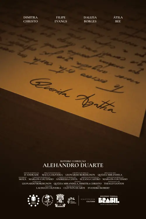 Movie poster "Dear Agatha"