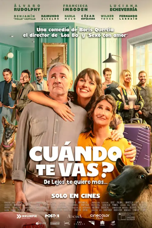 Movie poster "¿Cuando te vas?"