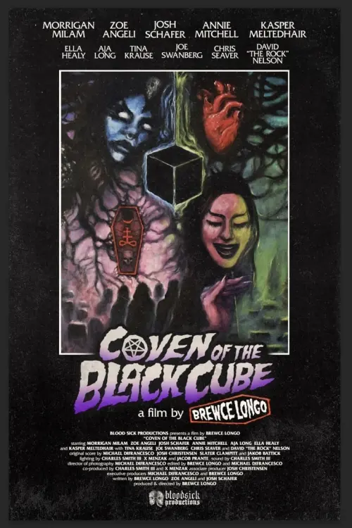 Movie poster "Coven of the Black Cube"