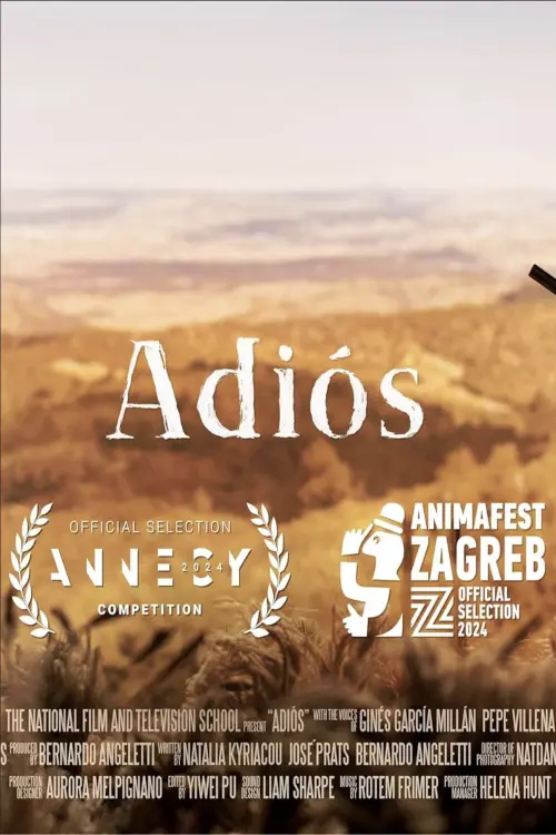 Movie poster "Adiós"