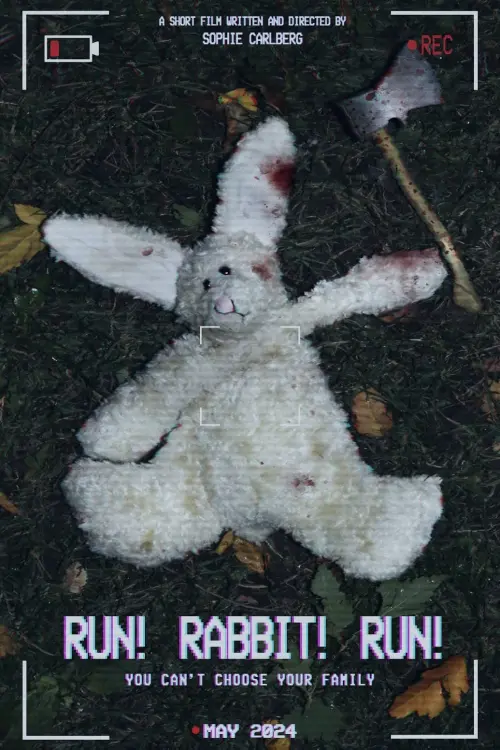 Movie poster "RUN! RABBIT! RUN!"