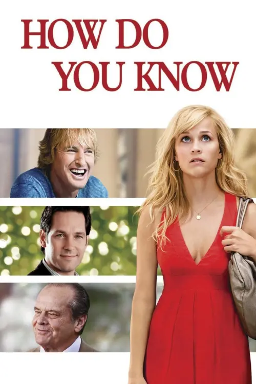 Movie poster "How Do You Know"