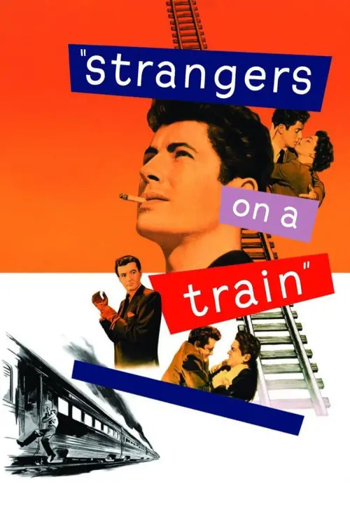 Movie poster "Strangers on a Train"