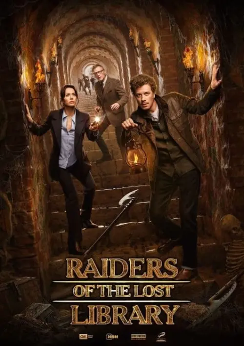 Movie poster "Raiders of the Lost Library"