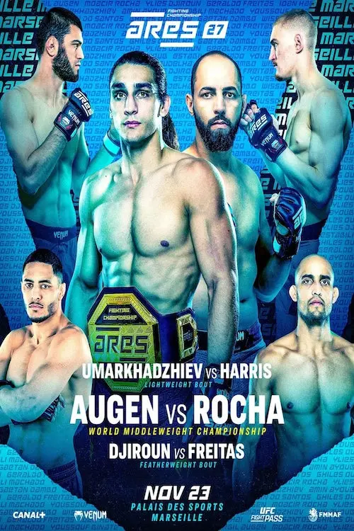 Movie poster "ARES 27: Augen vs. Rocha"