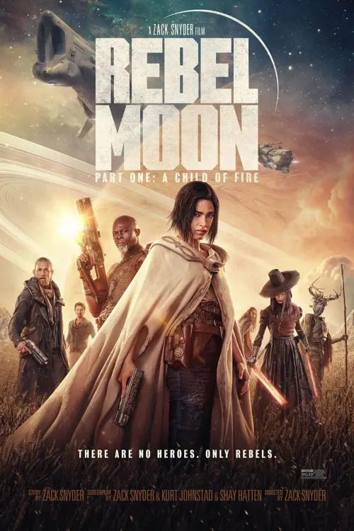 Movie poster "Rebel Moon - Part One: A Child of Fire"