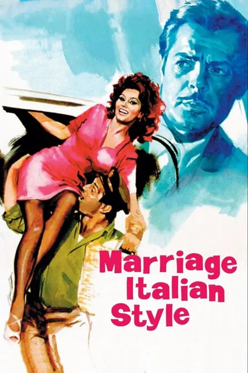 Movie poster "Marriage Italian Style"