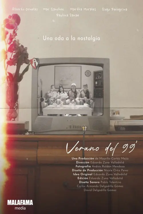 Movie poster "Verano del 99