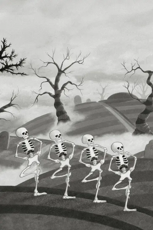 Movie poster "The Skeleton Dance"